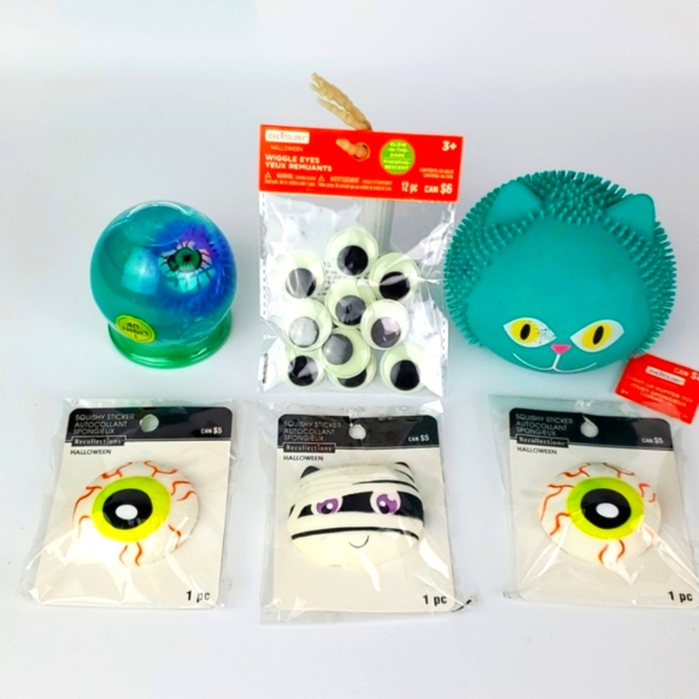Halloween Eyes Lot of 6